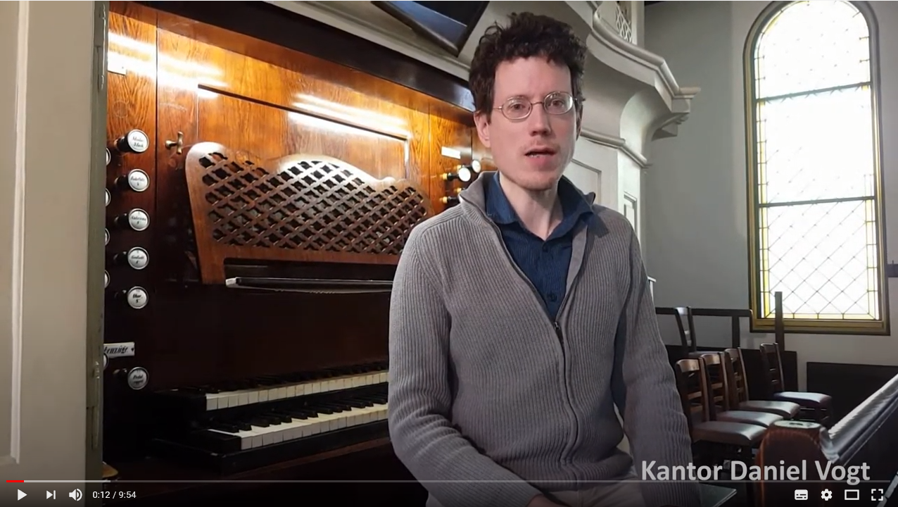 Orgelführung mit Kantor Daniel Vogt