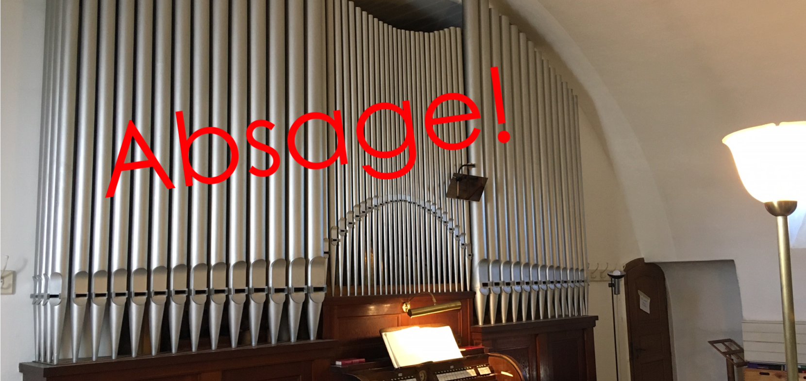 ACHTUNG ALLE GOTTESDIENSTE sind nächsten Sonntag abgesagt!!!