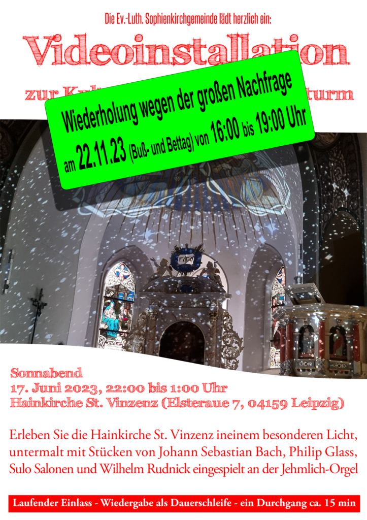 20231122 Plakat Videoinstallation Wh
