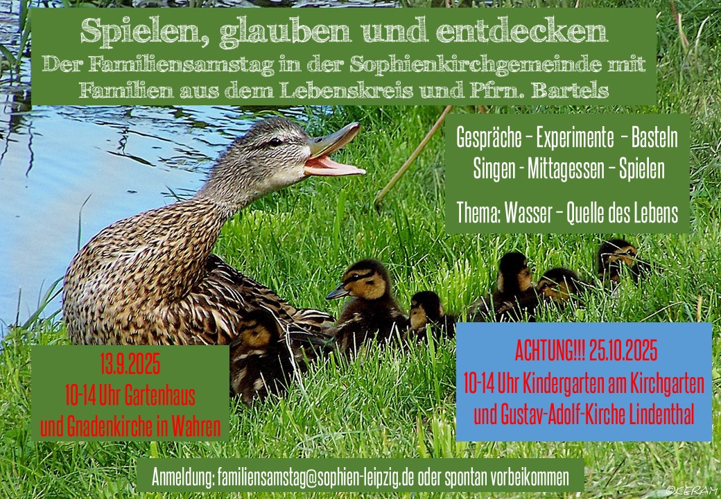 Familiensamstag in Sophien